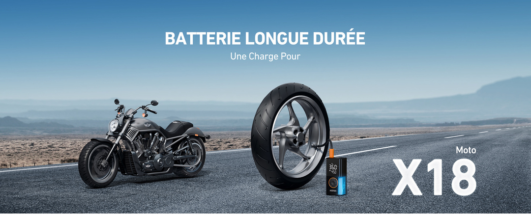 AstroAI L7 Gonfleur Pneus Voiture, Compresseur à Air Portatif, Compresseur Voiture 150PSI