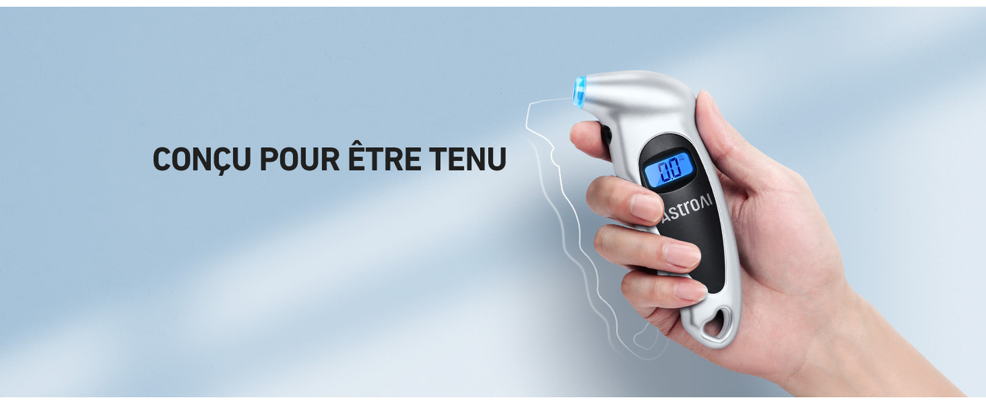AstroAI Manomètre Pression Numérique 10 Bar