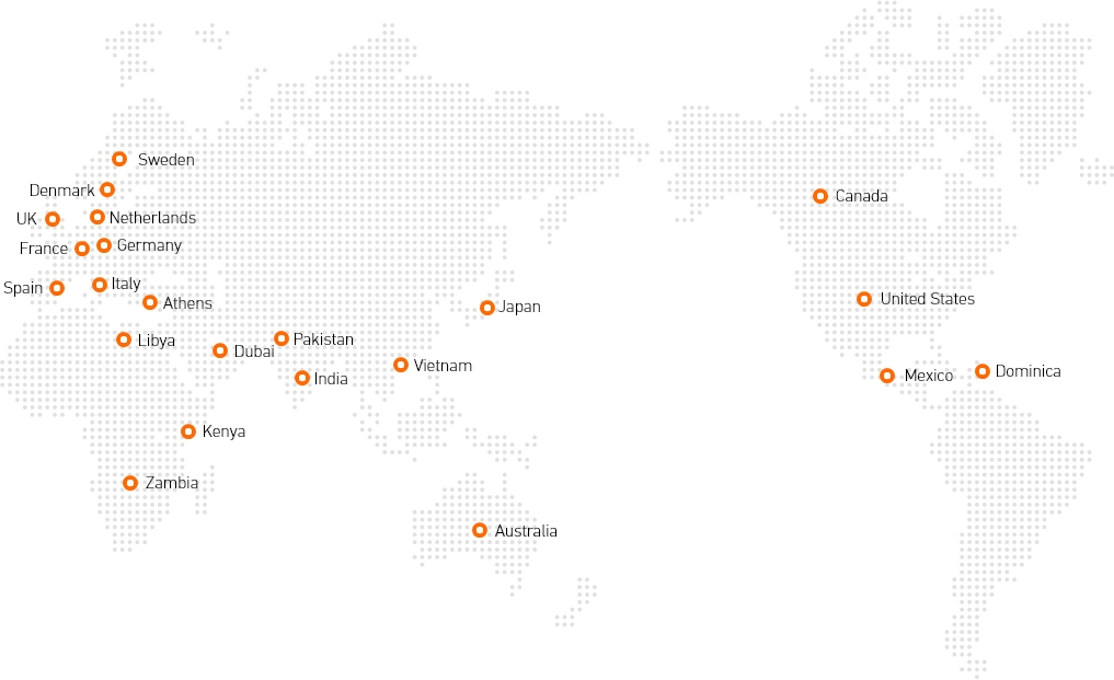 Product global map