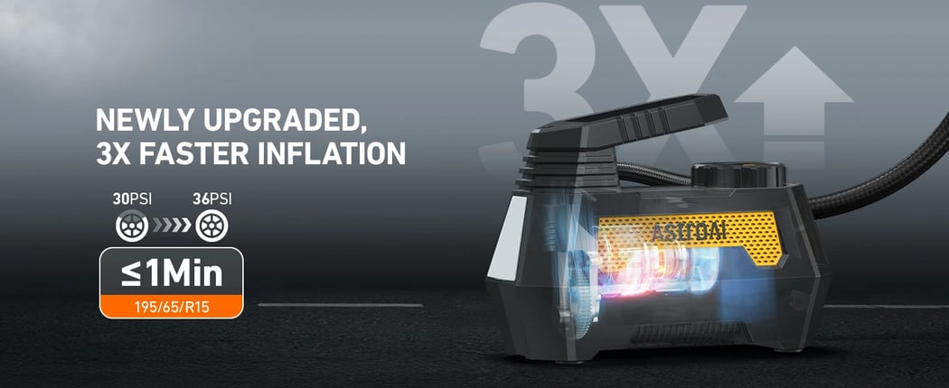 AstroAI H2 Pro portable tire inflator — 2026 upgrade review vs H model