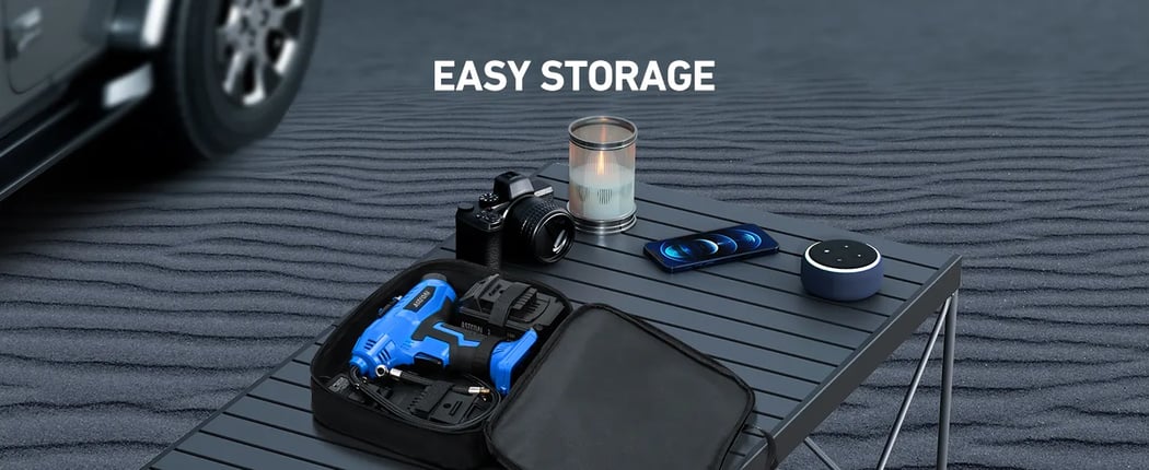 AstroAI Handheld Air Compressor 160PSI (Blue)