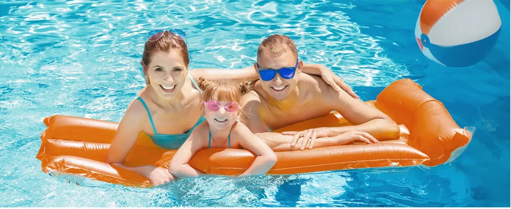 AstroAI Air Mattress Pump with 3 Nozzles for Inflatables, Pool, Balls (AC)