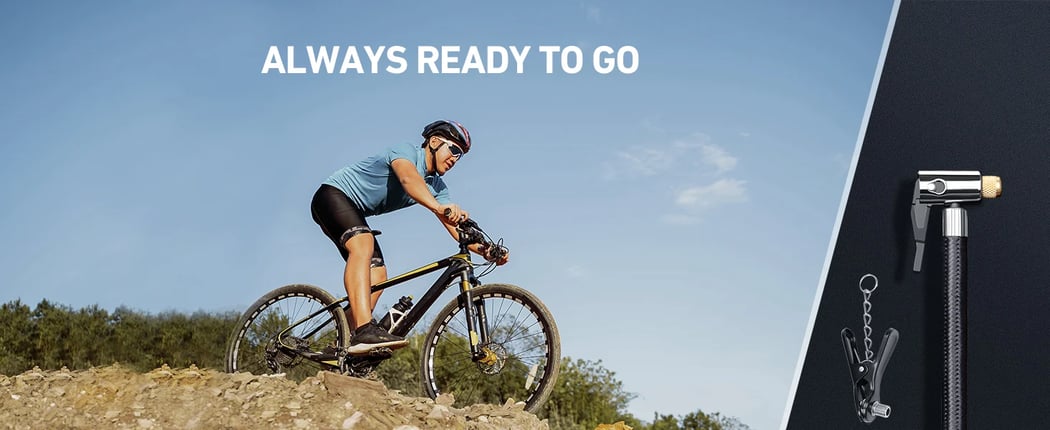 AstroAI Car Tire Inflator with Auto Shutoff & LED Light for Cars, Bicycles, Motorcycles, Other Inflatables, 100 PSI, 12V DC, Yellow