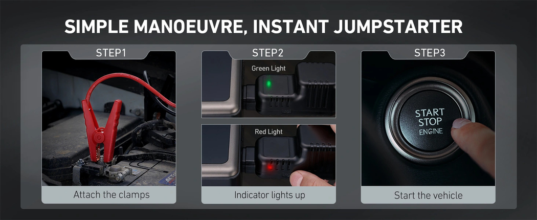 AstroAI Portable Car Jump Starter with 150 PSI Air Compressor, 1750A Battery Pack and Large LCD Display for Up to 7.5 Gas/5.0L Diesel Engines
