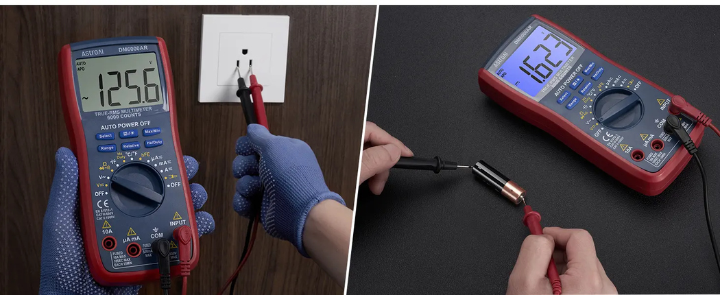 AstroAI Digital Multimeter, 6000 Counts TRMS