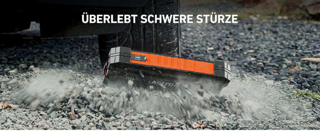 AstroAI S8 Ultra Auto Starthilfe Powerbank, 4000A Tragbare starthilfe für bis zu 10L Benzin und 8L Diesel, 88.8Wh 12V Starter powerbank mit Starthilfekabel, USB Schnellladung