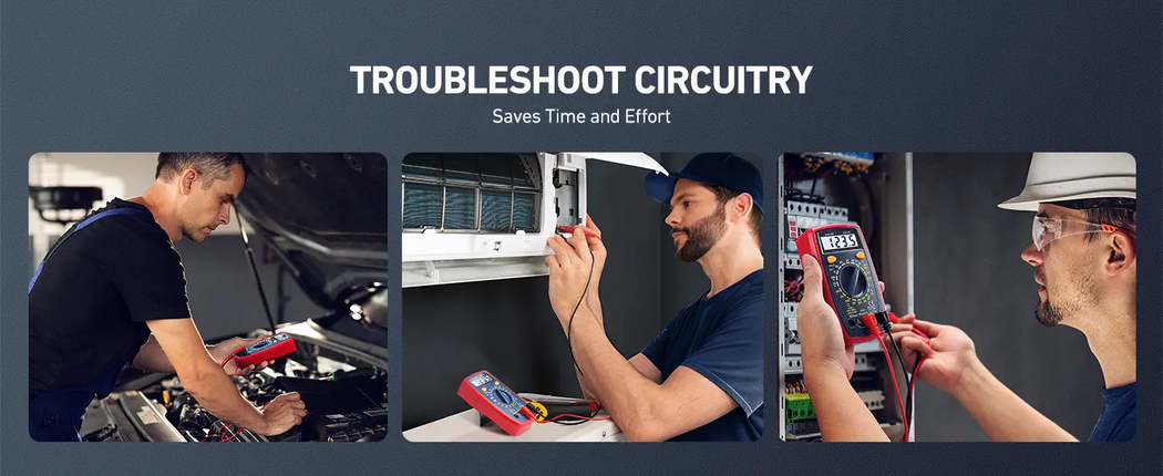 AstroAI Digital Multimeter 2000 Counts Model AM33D