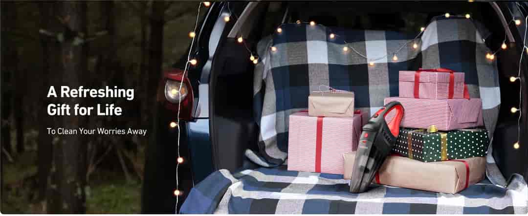 AstroAI Car Vacuum, Portable Handheld Vacuum Cleaner with 12V DC Power, LED Light and 16.4 Ft Cigarette Lighter Cord, Car Cleaning Kit with 3 Filters for Quick Cleaning