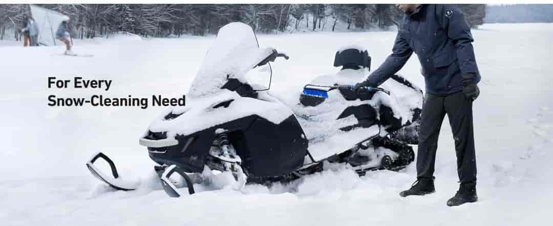 AstroAI 27 Inch Snow Brush 1 Pack (Blue)