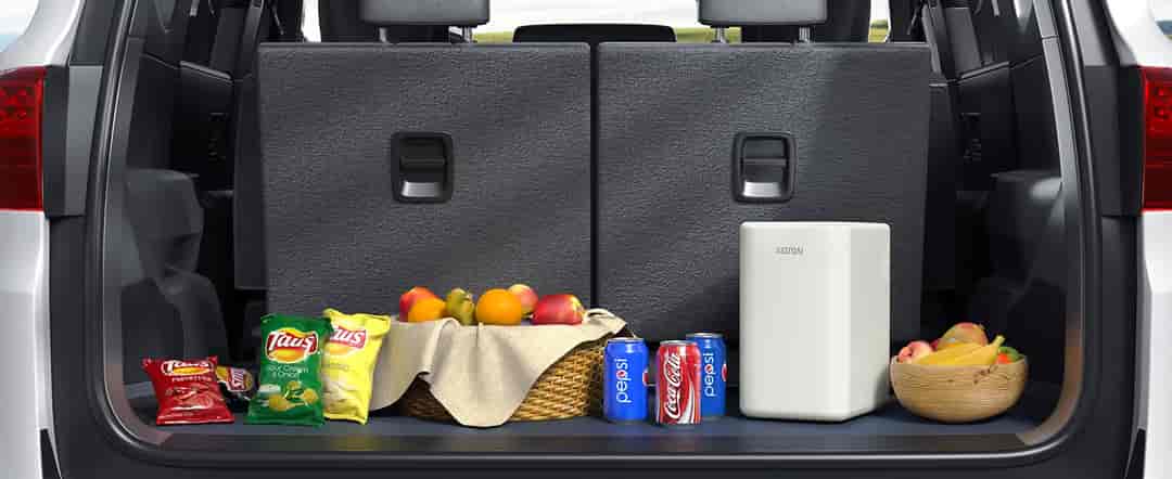 AstroAI Tiny Mini Fridge for Bedroom, Office, Dorm, 6 Liter/8 Cans, 110V AC/ 12V DC, Beige