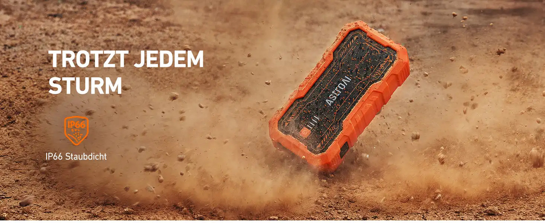 AstroAI S8 Pro Starthilfe Powerbank, 3000A starthilfe für bis zu 9 L Benzin & 7 L Diesel, 12 V Tragbare starthilfe powerbank für pkw mit 3 Modi-Taschenlampe und Starthilfekabeln, Orange