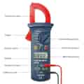 Digital Clamp Meter Multimeter 2000 Counts, AC Current, Model DT202