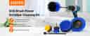 AstroAI Drill Brush Attachment Set 6Pack, Blue