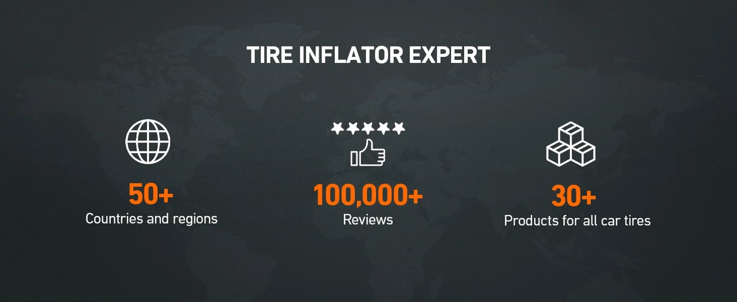 AstroAI 150 PSI Auto Tire Inflator​ with Dual Metal Motors & LED Light, Two Modes for Car, Bicycle Tires, and Air Mattresses, 12V DC/110V AC, Gray