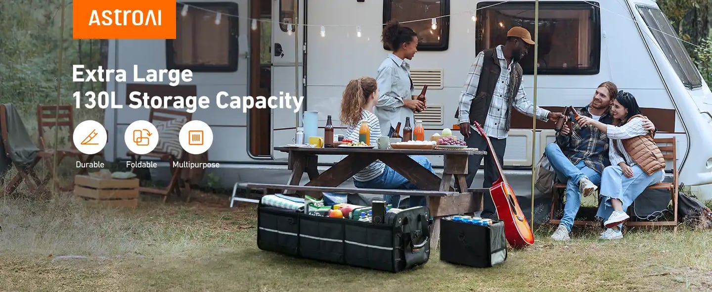 AstroAI Car Trunk Organizer Storage, Large