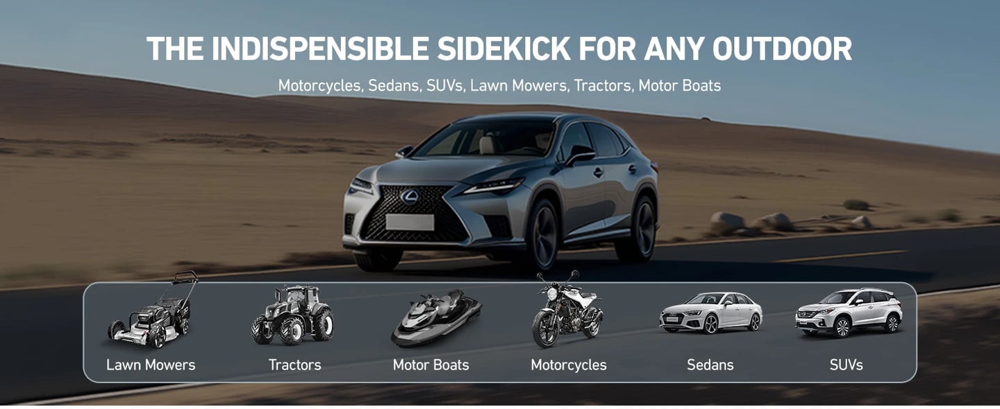 AstroAI P8 Booster Pack Jump Starter 4000A, Car Battery Booster Jump Starter for Up to 10L Gas or 8L Diesel Engine, 12V Jumper Box for Cars, with Jumper Cable, 3 in 1 LED Light, 2 USB Output, Orange