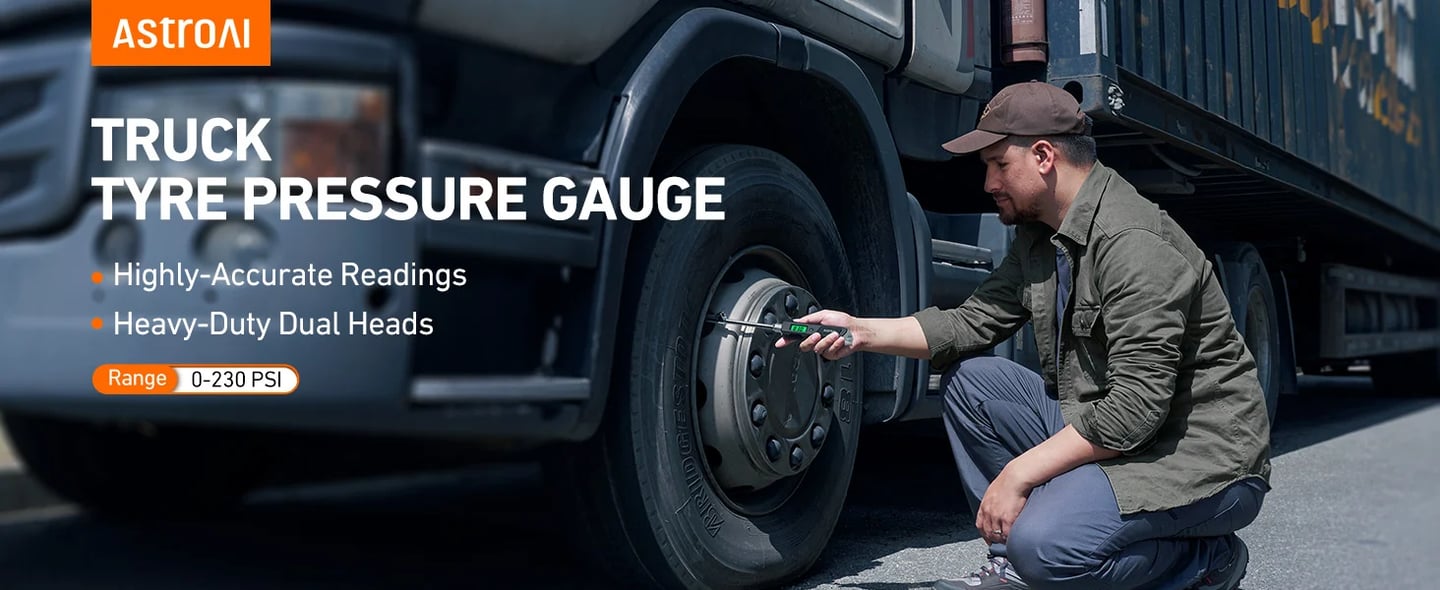 AstroAI 230 PSI Digital Tyre Pressure Gauge