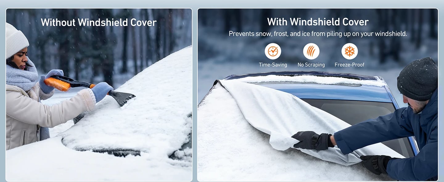 AstroAI Windshield Snow Cover 220x180cm