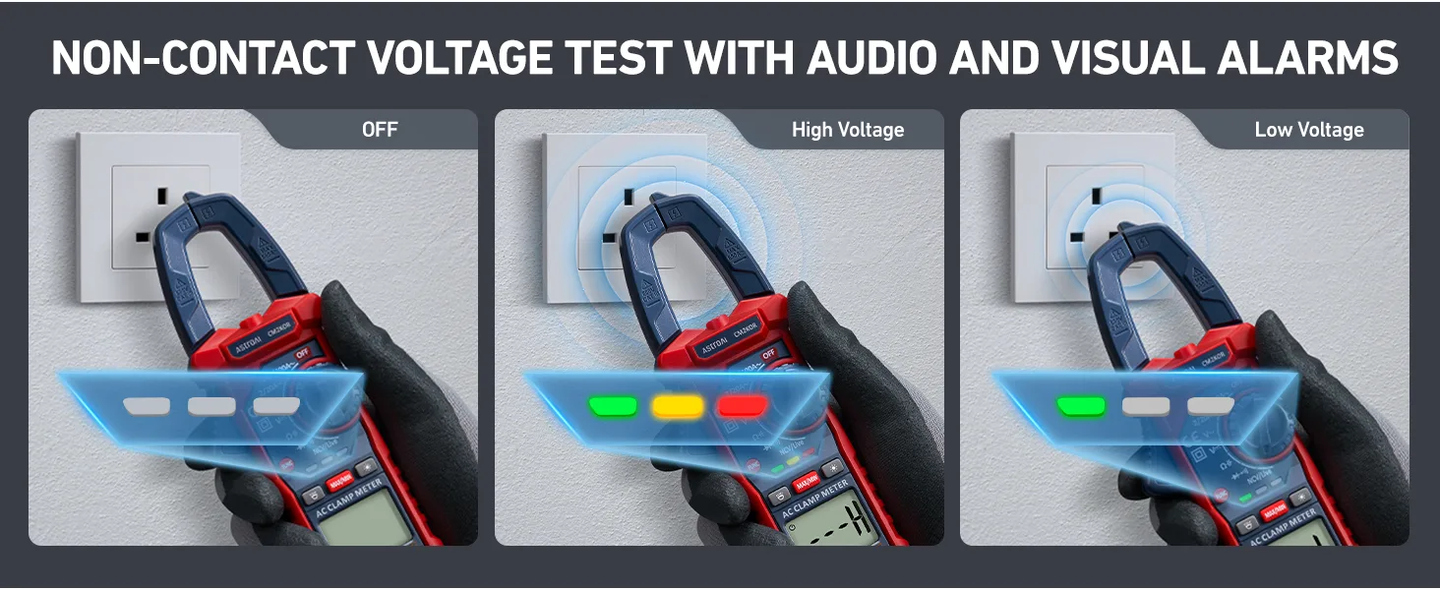 AstroAI 2000 Counts Multimeter, Multi Clamp Meter, Model CM2K0R
