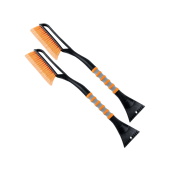 AstroAI 27 Inch Snow Brush 2 Pack (Orange)
