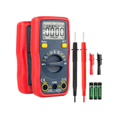 AstroAI DMM with Non-Contact Voltage Function, Measures Voltage, Current, Amp, Resistance, Capacitance and 1.5V/9V/12V Battery, Model DM130B