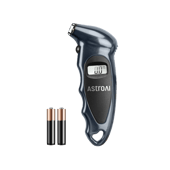 AstroAI Digital Air Pressure Gauge for Tires, Backlit LCD and Non-Slip Grip, 4 Settings Stocking Stuffers for Car/Truck/Bike, 150 PSI, Includes AAA Batteries, Gray