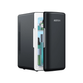 AstroAI Mini Beverage Fridge 2.0 Gen for Car, Outdoor, Bedroom, Office, 6 Liter/8 Cans, 110V AC/ 12V DC