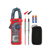 AstroAI Digital Clamp Meter 2000 Counts, Auto-ranging with AC/DC Voltage, AC Current, Resistance, Capacitance, Continuity, and More; Model CM2K0R