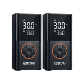 AstroAI L7 Portable Tire Inflator with Digital Dual Values Display and LED Lights, 150 PSI