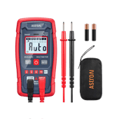AstroAI Digital Multimeter 4000, Auto-Ranging Voltmeter with Smart Mode, Fast Accurately Measures AC/DC Voltage, Resistance, Continuity