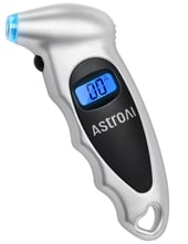 AstroAI Digital Tyre Pressure Gauge 0-150 PSI Calibrated to ANSI B40.7 ±1PSI, Accurate in 0.1 Increments, Tyre Pressure Checker 4 Settings for Car