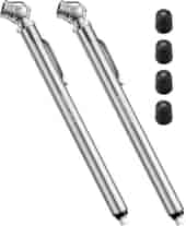 AstroAI Pencil Tire Pressure Gauges 10-75PSI, 2 Pack
