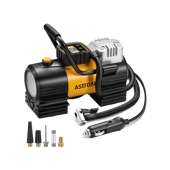 AstroAI エアコンプレッサー 空気入れ 自動車用 150PSI DC12V シガーソケット接続式 高輝度LED