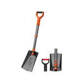 AstroAI 雪かきスコップ 80-97.5cm アルミ合金