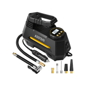 AstroAI Compresseur d'air Portatif 100PSI 12v DC (Jaune)