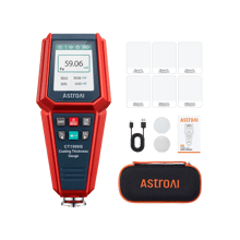 AstroAI CT1500G Paint Thickness Gauge, Automatic Digital Car Coating Thickness Meter for Used Car Buyers Check The Car's Original Coating
