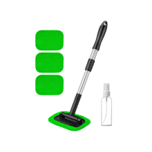 AstroAI Microfiber Car Window Cleaner Rectangle Green