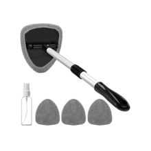 AstroAI Microfiber Car Windshield Cleaner Gray