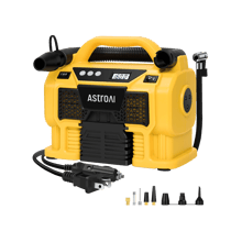 AstroAI 160 PSI 3 Power Supply Tire Inflator, Portable Cordless Car Tire Pump
