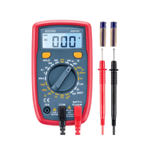 AstroAI AM33D Digital Multimeter 2000 Counts, with DC/AC Voltmeter and Ohm/Volt/Amp Meter, Measures Voltage, Current, Resistance, Tests Live Wire, Continuity