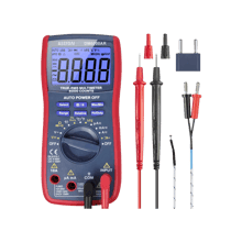 AstroAI DM6000AR Digital Multimeter 6000 Counts, Measures Voltage, Current, Resistance, Diodes, Continuity, Duty-Cycle Capacitance, Temperature, and More