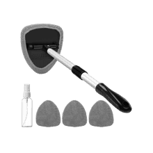 AstroAI Microfiber Car Windshield Cleaner Gray