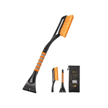 AstroAI 27 Inch Snow Brush 1 Pack (Orange)