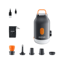 AstroAI 携帯式エアーポンプ 電動 空気入れ プール USB充電式 3000mAh