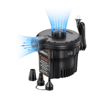 AstroAI Pompe à Air électrique AC Domestique Pompe à Air électrique Rapide pour Piscine, Jouet, Bateau