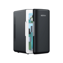 AstroAI Mini Refrigerador, Nevera 6L, Mini Frigobar, Refigerador Pequeña 12V/110V, AC/DC, Neveras Pequeña para Habitación, Coche, Viaje