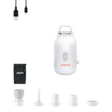 AstroAI 携帯式エアーポンプ 電動 空気入れ プール 強力 3.5kPa・300L/分