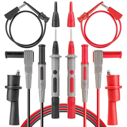 AstroAI Amperometric Clamp CM2K0R 2000 Count, Current Clamp, Multimeter, Tester, Voltmeter, Clamp Meter for AC Current, AC/DC Voltage, Resistance, Frequency, Capacity, Continuity, Test Diodes