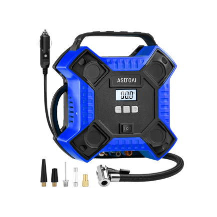 Faster! Small 12V Air Compressor for Car Tires | AstroAI