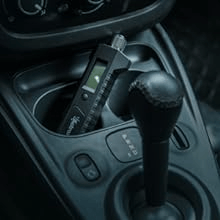 AstroAI Digital Tire Pressure Gauge with 4 Settings for Heavy Duty Truck/Motorcycle/Bike/Car, Backlit LCD Flashlight and Non-Slip, 230 PSI, Black